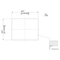 Кухонная мойка Blanco Zerox 500-U Dark Steel 526243 (без клапана-автомата)