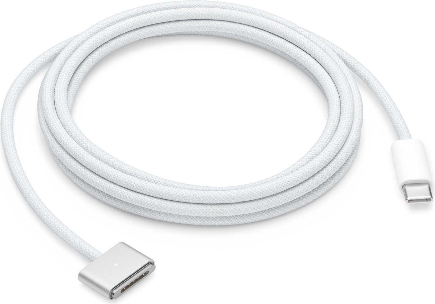 Кабель Apple USB Type-C - MagSafe 3 (2 м, белый/серебристый)