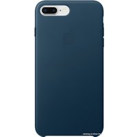 Чехол для телефона Apple Leather Case для iPhone 8 Plus / 7 Plus Cosmos Blue