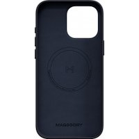 Чехол для телефона Magssory Eco Leather Case Blue для iPhone 16 Pro Max CLT029b