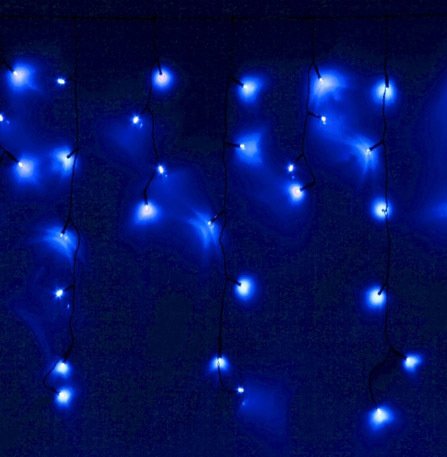 

Гирлянда бахрома Luazon Led-180 (4x0.6 м, синий) [705918]