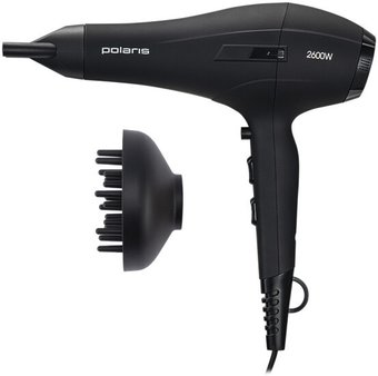 Фен Polaris PHD 2600ACi Salon Hair (черный)