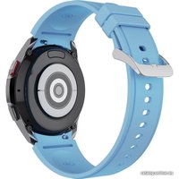 Ремешок Rumi Classic силиконовый для Samsung Galaxy Watch4/5/6 (20 мм, голубой) в Бресте