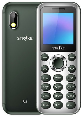 

Кнопочный телефон Strike F11 (зеленый)