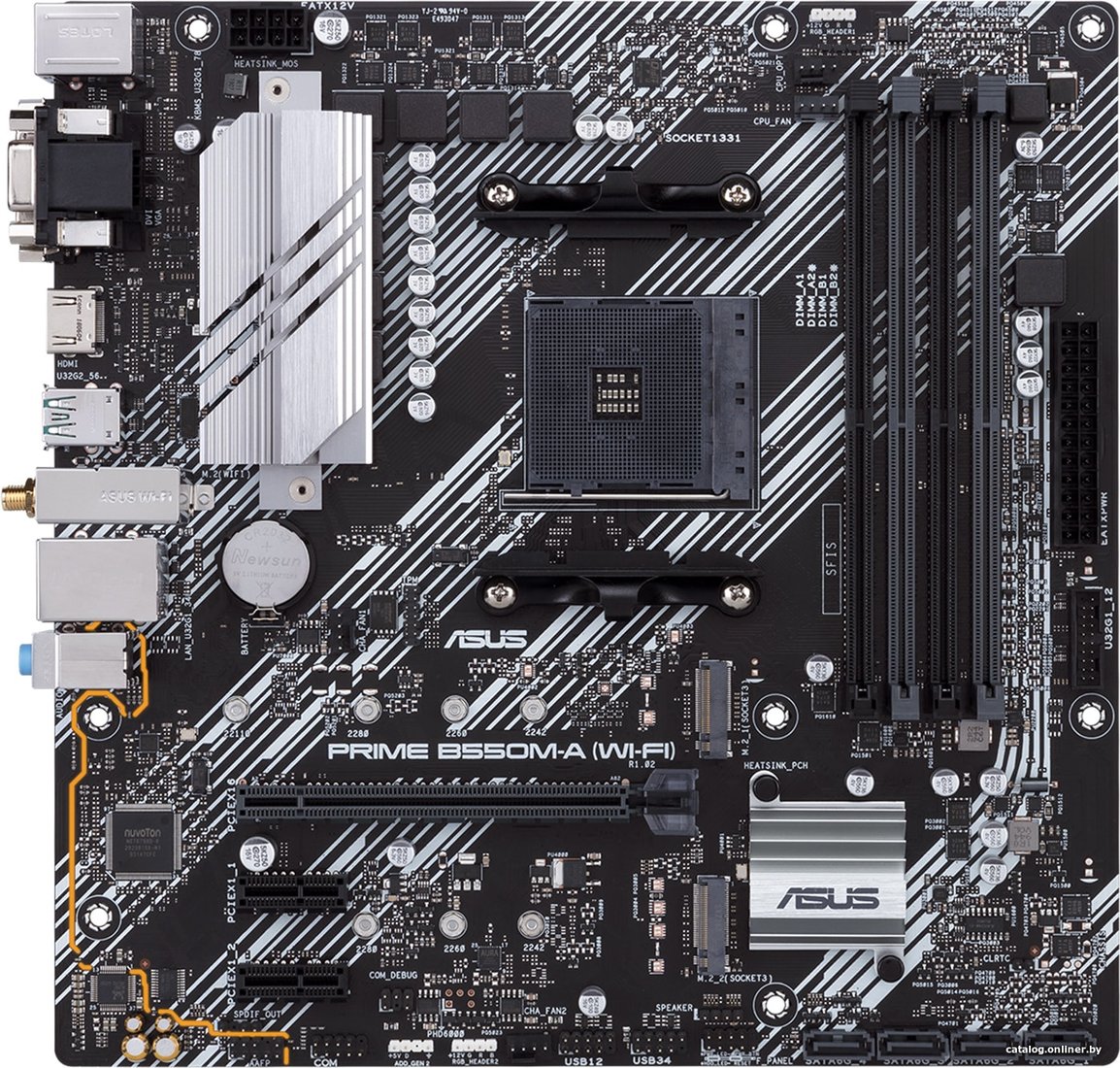 Материнская плата ASUS Prime B550M-A (Wi-Fi)