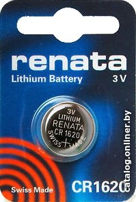 Батарейка Renata Lithium CR1620