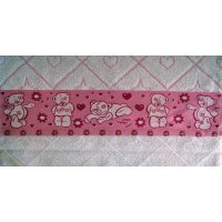 Полотенце Privilea Мишки 10С37 (50x90, светло-розовый)