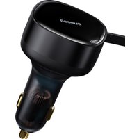 Автомобильное зарядное Baseus Enjoyment Pro 2-in-1 Car Charger C+L 60W C00057802111-00