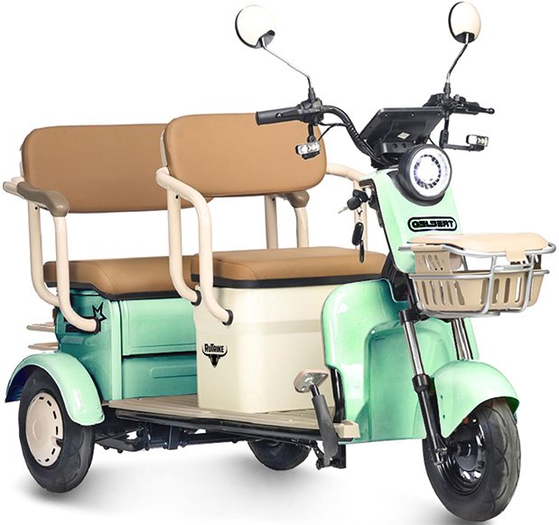 

Электроскутер Gelbert Atlas 48V/60V 600W (зеленый)
