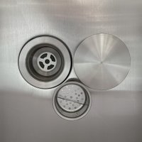 Кухонная мойка Roxen Simple 560220-60 сатин (с коландером и дозатором)