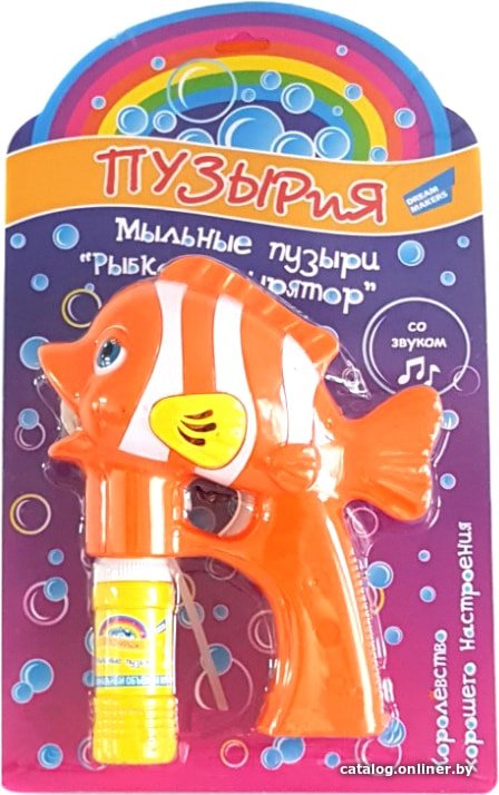 Мыльные пузыри Dream Makers Рыбка-пузырятор D603