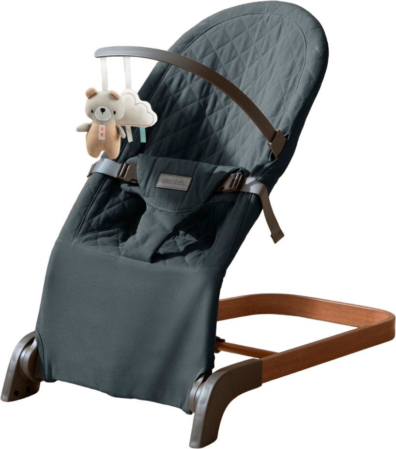Шезлонг Amarobaby Harmony AB24-25HR/10 (графит)