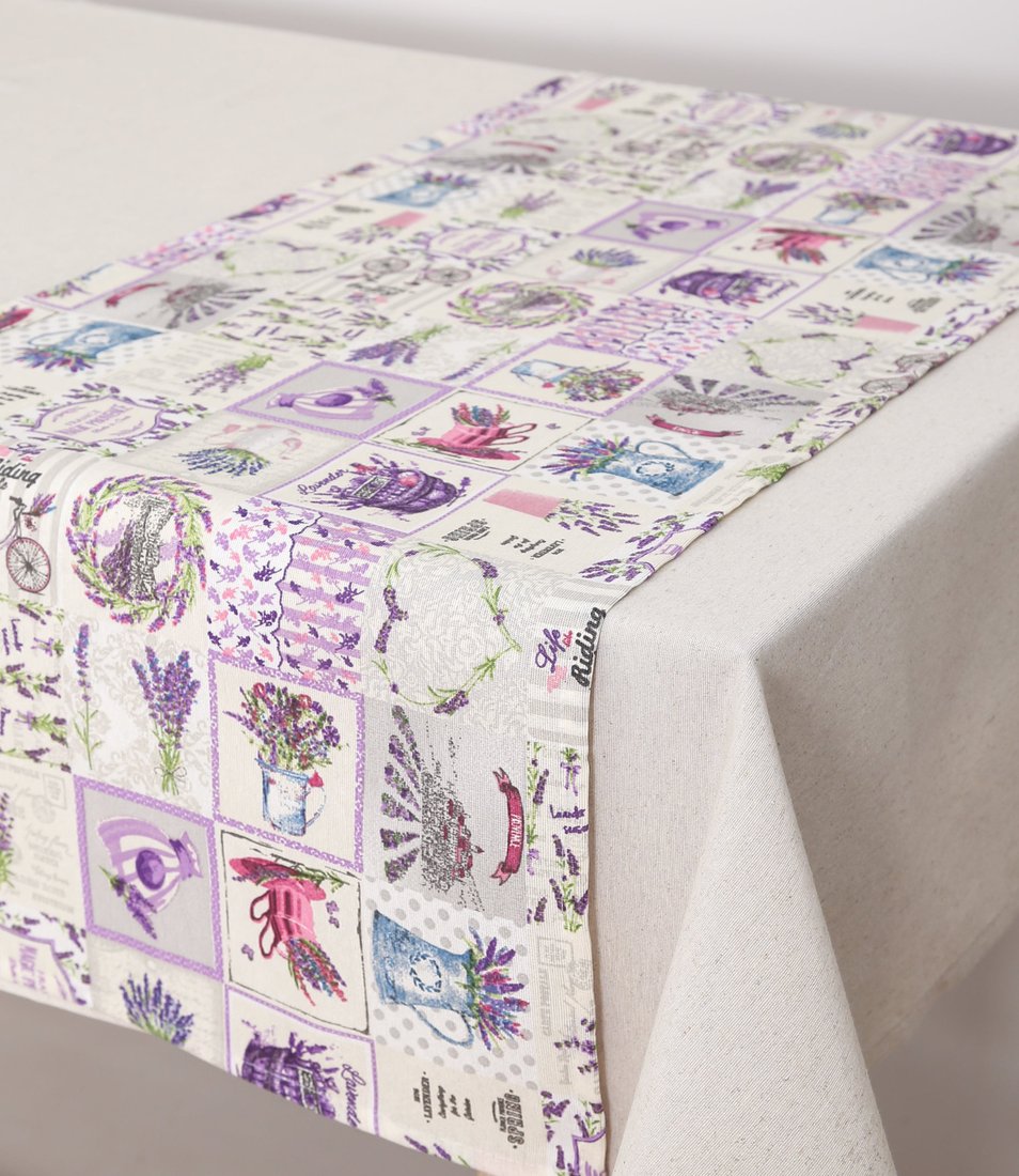 

Дорожка на стол Loon Прованс 135x45 (сиреневый)