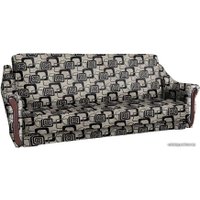 Диван Асмана Анна (рогожка кубики коричневые)