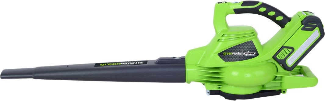

Ручная воздуходувка Greenworks GD40BVK4 (с АКБ 4 Ah)