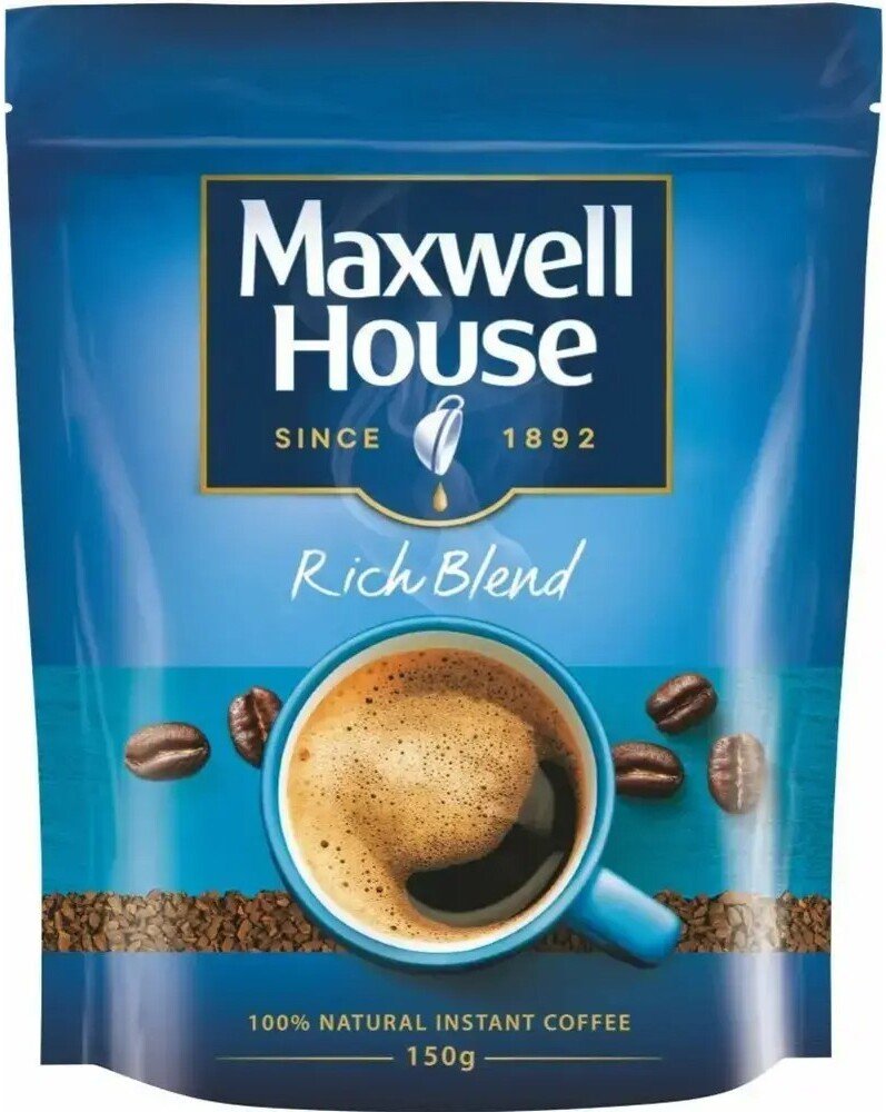 

Кофе Maxwell House Rich Blend растворимый 150 г