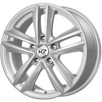 Литые диски K7 K-127 15x6" 5х105мм DIA 56.6мм ET 39мм Серебро S