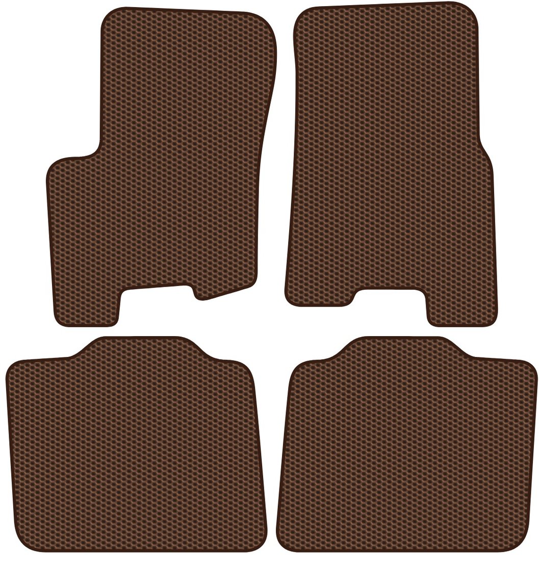 

Комплект ковриков для авто Alicosta SsangYong Tager (suv / KJ) 1996 - 2011 (коричневый, сота)