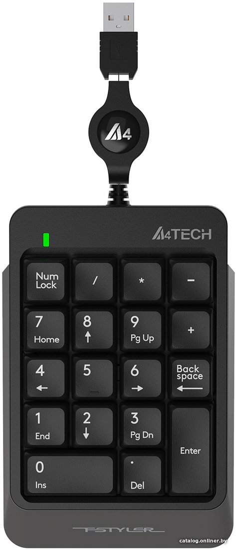 Цифровой блок A4Tech Fstyler FK13 (черный)