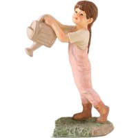 Статуэтка Sima-Land Малышка в комбинезоне, поливает из лейки цветы 10583174