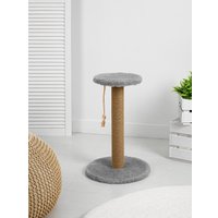 Когтеточка Leader Toys Круг с круглой платформой с кошачьей мятой МТ14021 (серый)