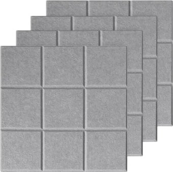 Когтеточка UG Home Самоклеящаяся фетровая ФП.4-СРМ (30x30см, 4шт, серый шелк)