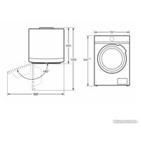 Стиральная машина MAUNFELD MFWM149WH