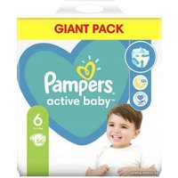 Подгузники Pampers Active Baby Giant Pack S5 13-18 кг (56 шт)