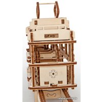 3Д-пазл Ugears Трамвай с рельсами