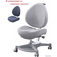 Детское ортопедическое кресло CooBee 138 с чехлом (серый)