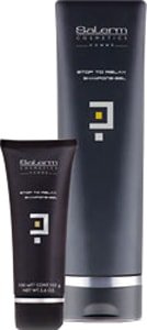 Гель Salerm Cosmetics Тонизирующий шампунь-гель 2 в 1 Stop Stress shampoing-gel 250 мл
