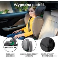 Детское автокресло KinderKraft Junior Fix I-size (светло-серый)