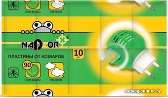 Пластина от насекомых Nadzor ITM003P Пластины от комаров без запаха 10 шт