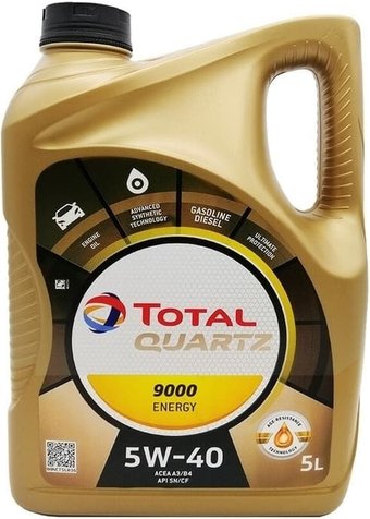 Моторное масло Total Quartz 9000 Energy 5W-40 5л