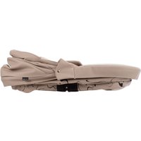 Универсальная коляска BEBETTO Magnum Light SE Pro (2 в 1, 01 светло-бежевая кожа/черная рама)