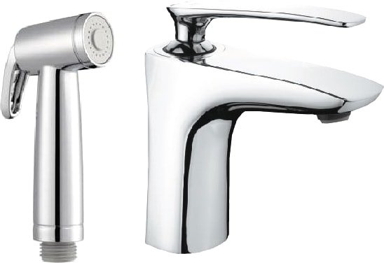 

Смеситель с лейкой для биде Rubineta Aero-17 (N)