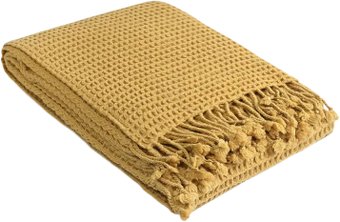 Плед Tkano Essential TK23-TH0005 (охра)