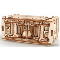 3Д-пазл Ugears Трамвай с рельсами