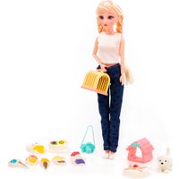 Кукла-питомец Полесье Ксюша в брюках 08163