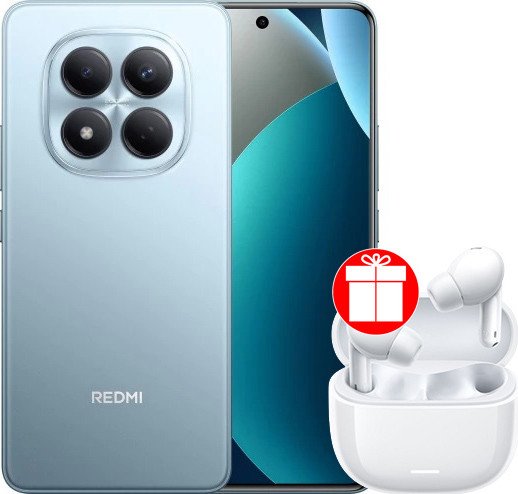 Xiaomi Redmi Note 15 Pro 12GB/256GB wersja międzynarodowa (niebieski) + słuchawki Xiaomi Redmi Buds 6 Lite (biały) w promocji