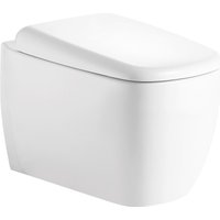 Унитаз подвесной Roxen Martin в комплекте с инсталляцией StounFix Dual Fresh 6 в 1 968524 (кнопка: белый/хром)