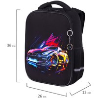 Школьный рюкзак BRAUBERG Light. Neon Drift 272027