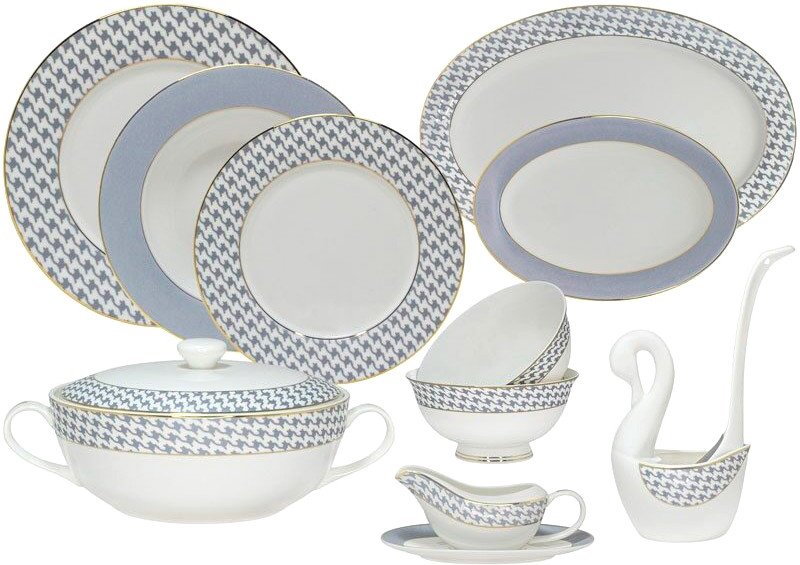 

Столовый сервиз Lenardi Earl Grey 145-397