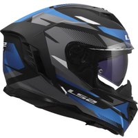 Мотошлем LS2 FF818 Storm III Komai (2XL, черный/синий)