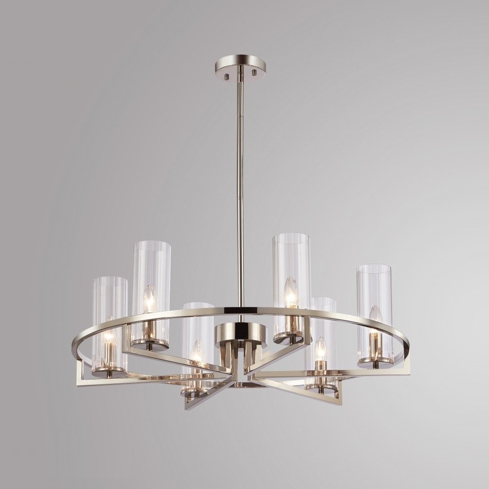 

Подвесная люстра iLamp Evolution 6806-6 NIC