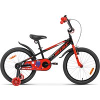 Детский велосипед AIST Pluto 16 2025 (черный, разобранный, в коробке)