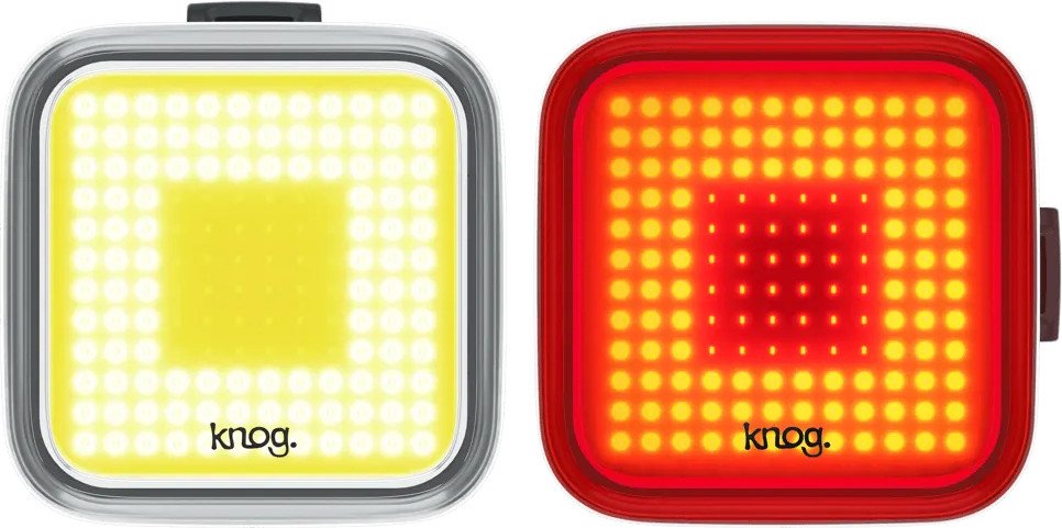 Велосипедный фонарь Knog Blinder Square Twinpack