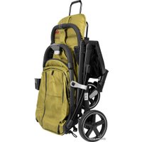 Коляска прогулочная «книга» El Camino D100 (оливковый)