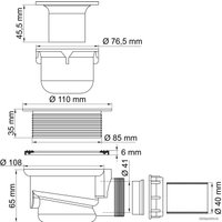 Сифон Wasserkraft D455