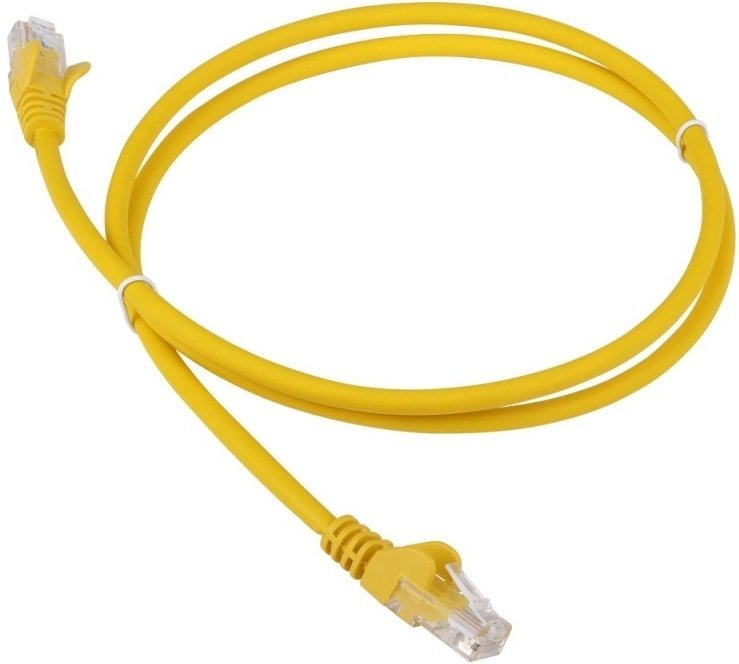 

Кабель Lanmaster LAN-PC45/U6-5.0-YL